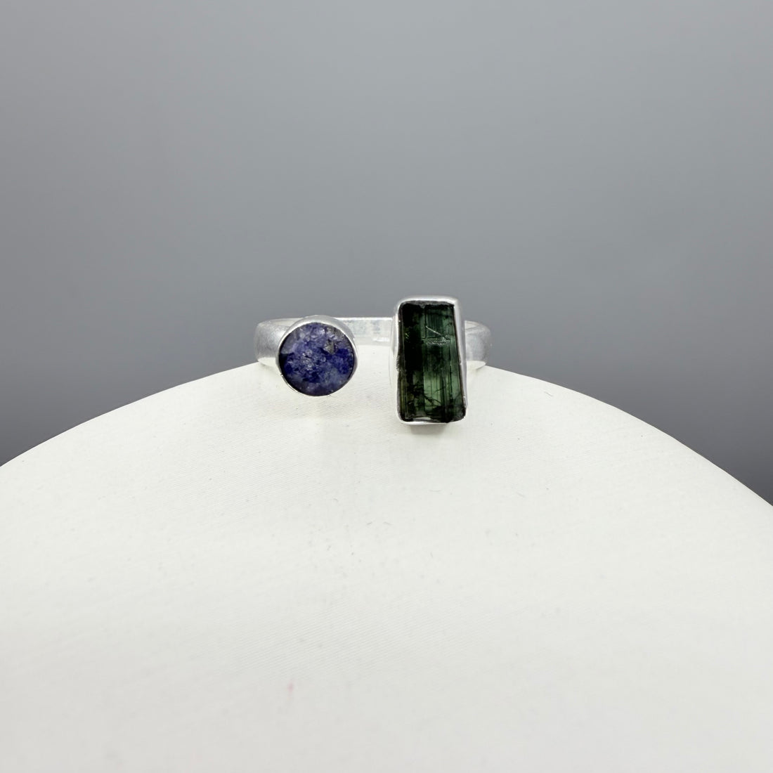 Anello Tormalina e Sodalite - Argento 925