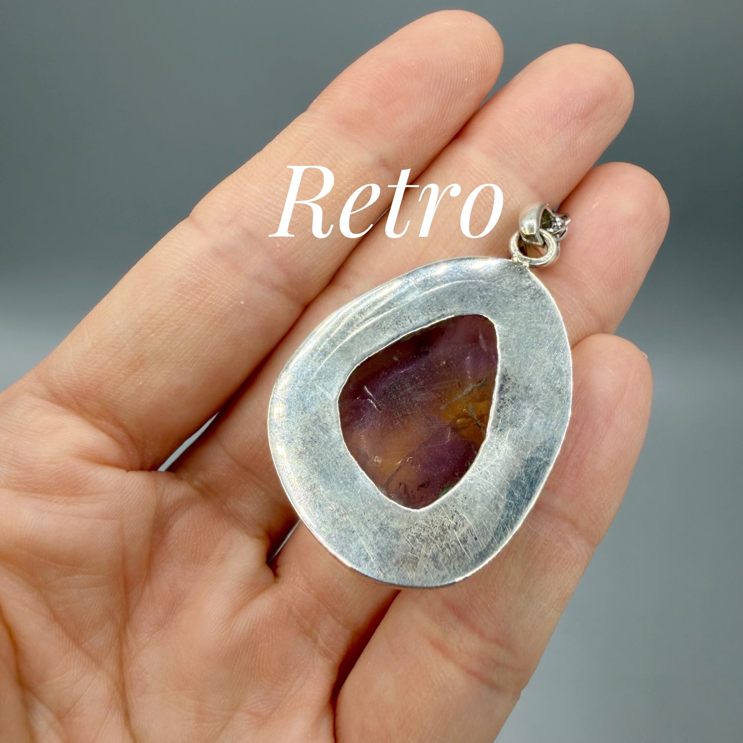 Ciondolo Ametrino Naturale - Argento 925
