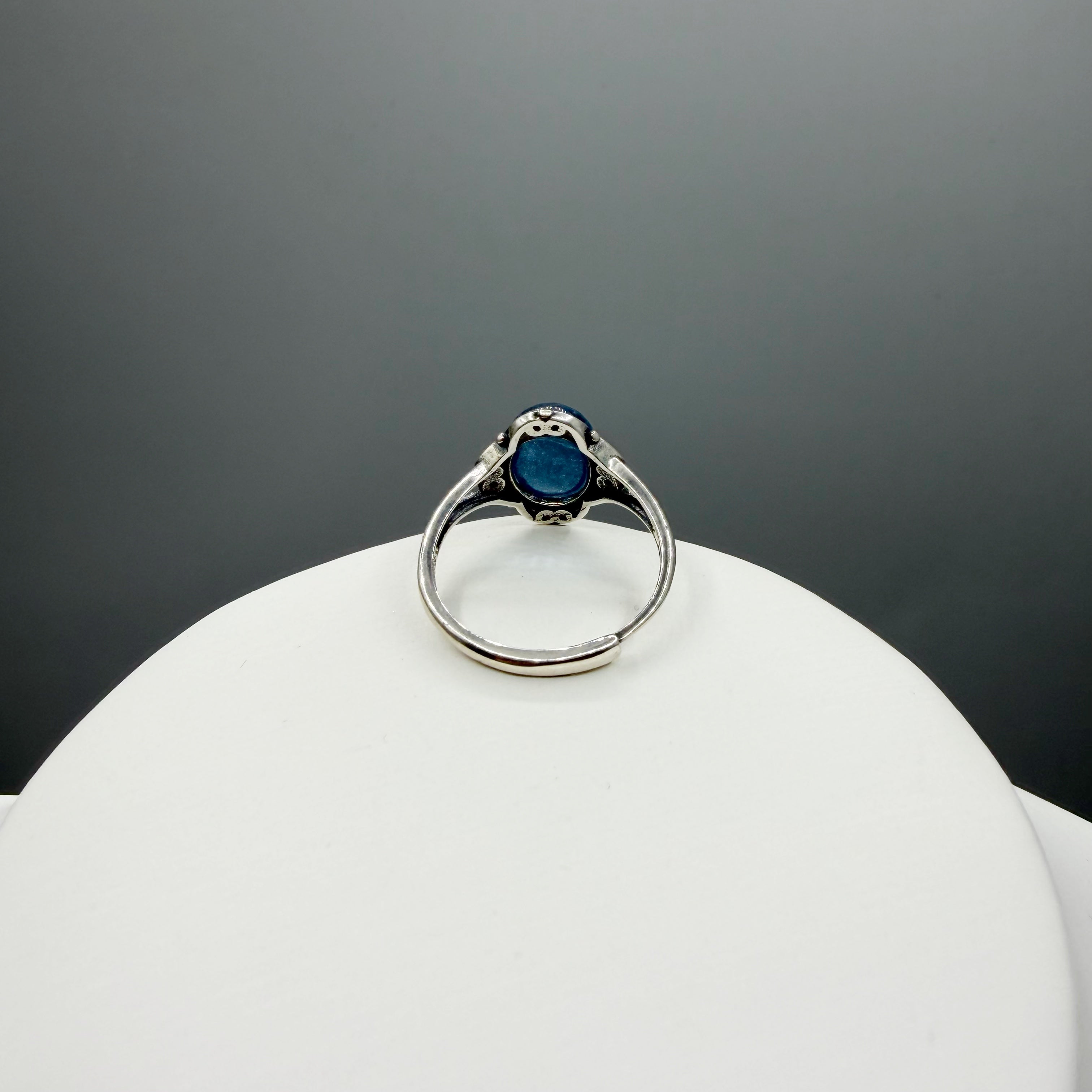Anello Diadema Acquamarina e Argento 925