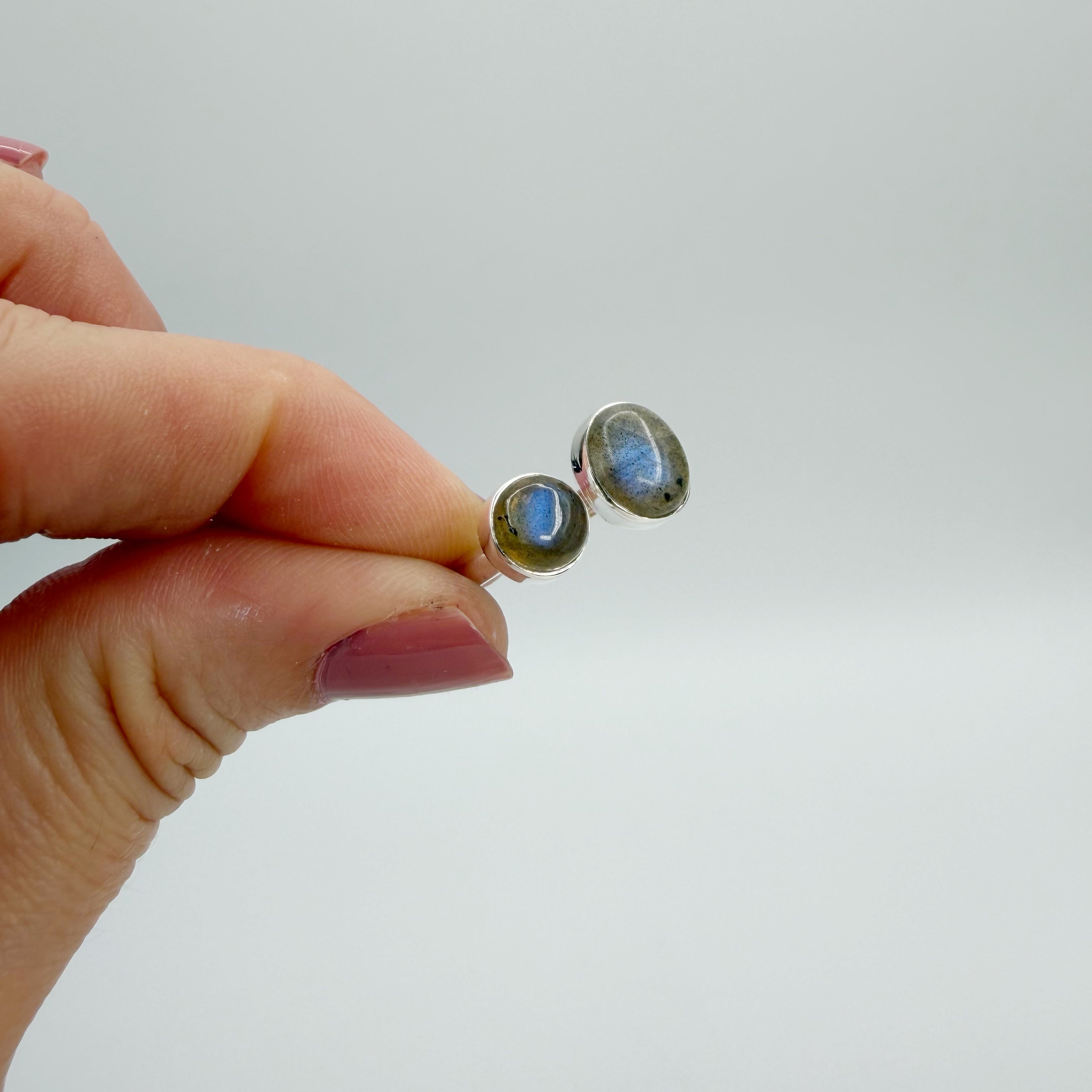 Anello Double Labradorite - Argento 925