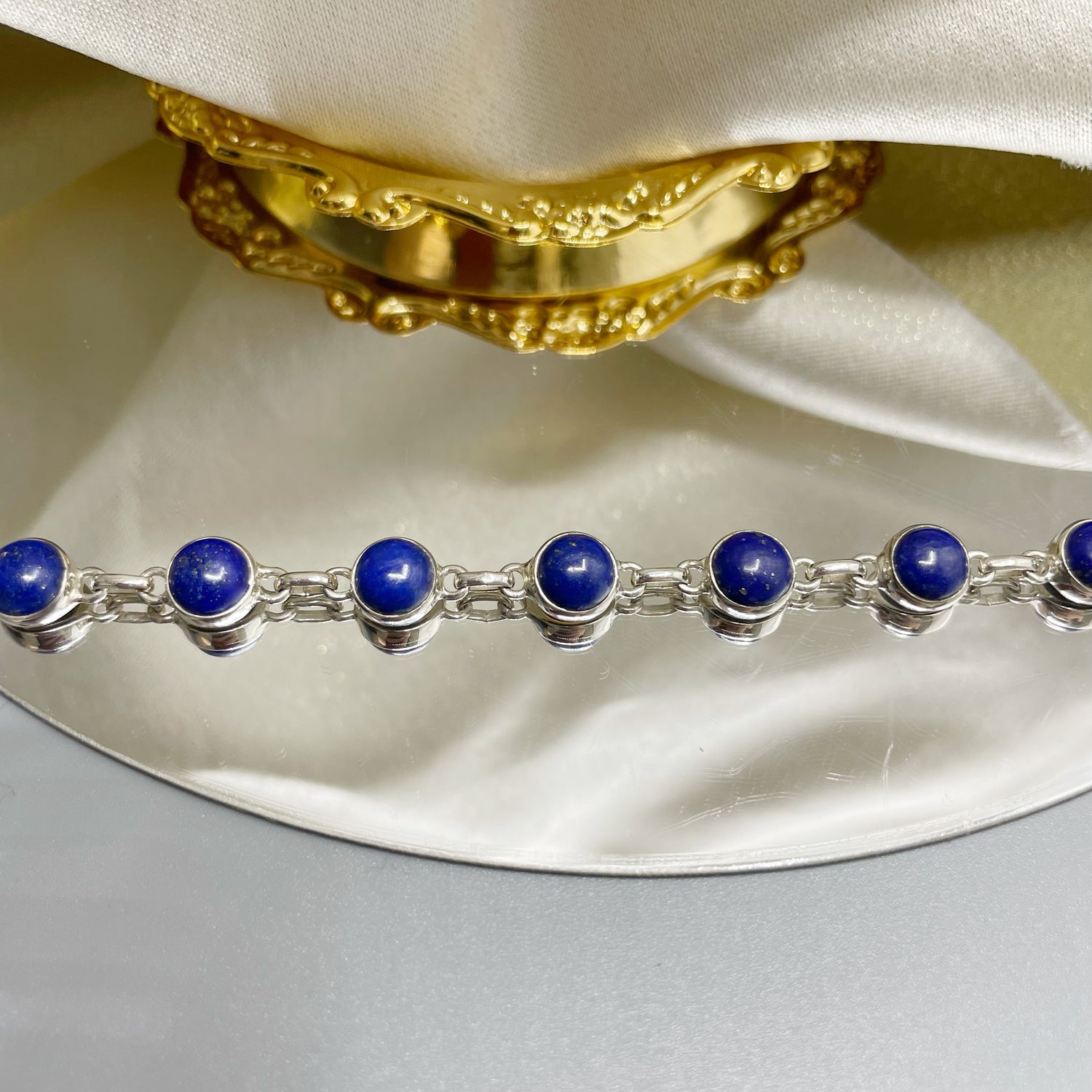 Bracciale Lapislazzuli e Argento 925