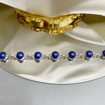 Bracciale Lapislazzuli e Argento 925