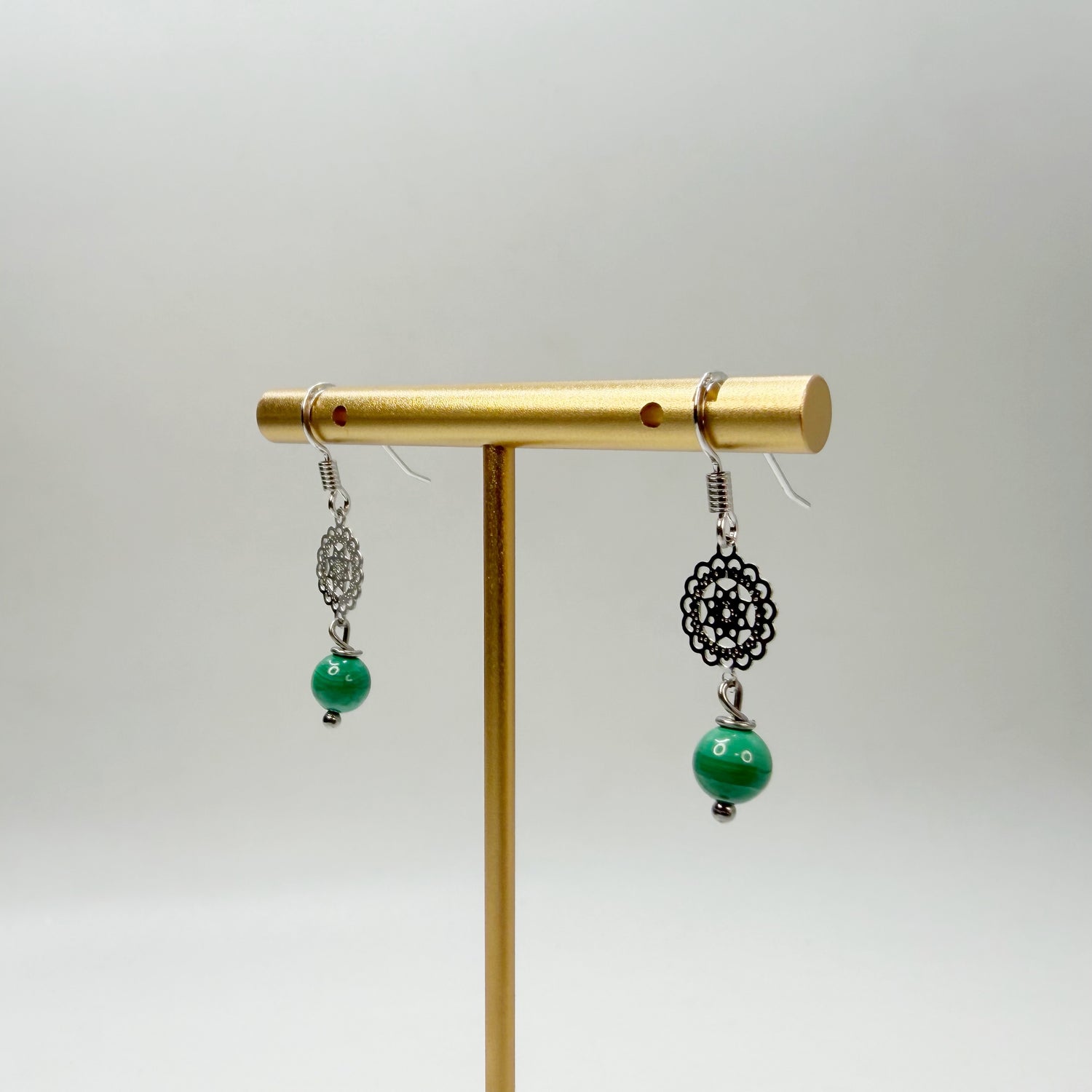 Orecchini Beauty - Malachite