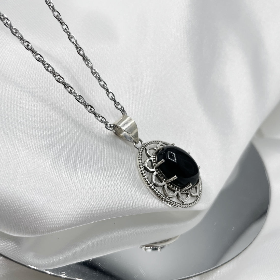 Ciondolo Onice Diadema - Argento 925