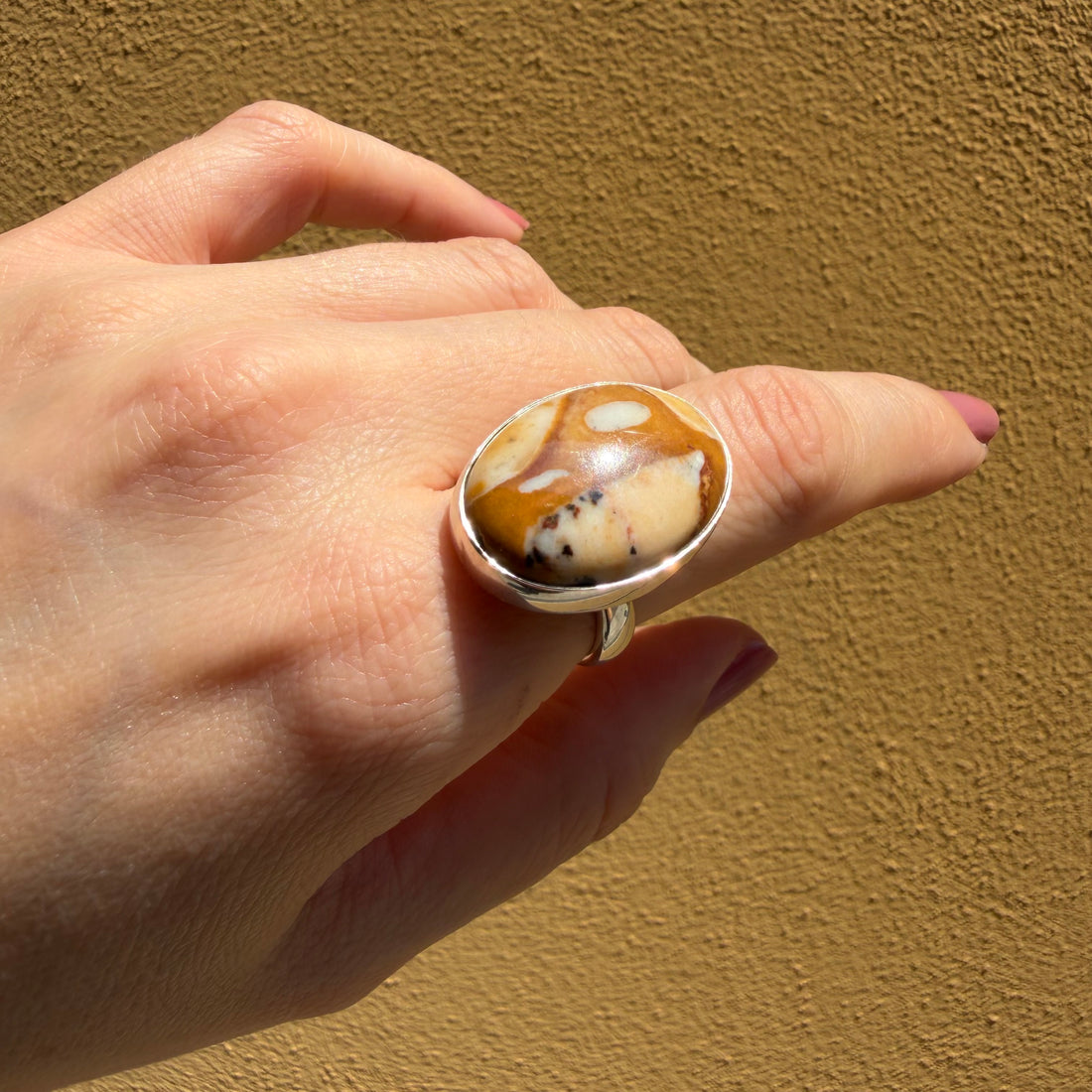 Anello Diaspro Argento 925