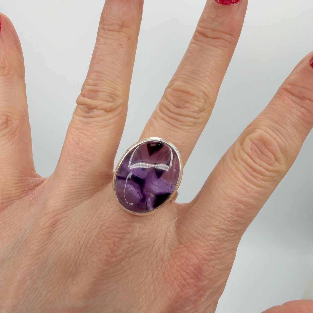 Anello Ametista Phantom - Argento 925