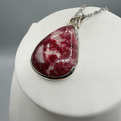 Ciondolo Thulite - Argento 925