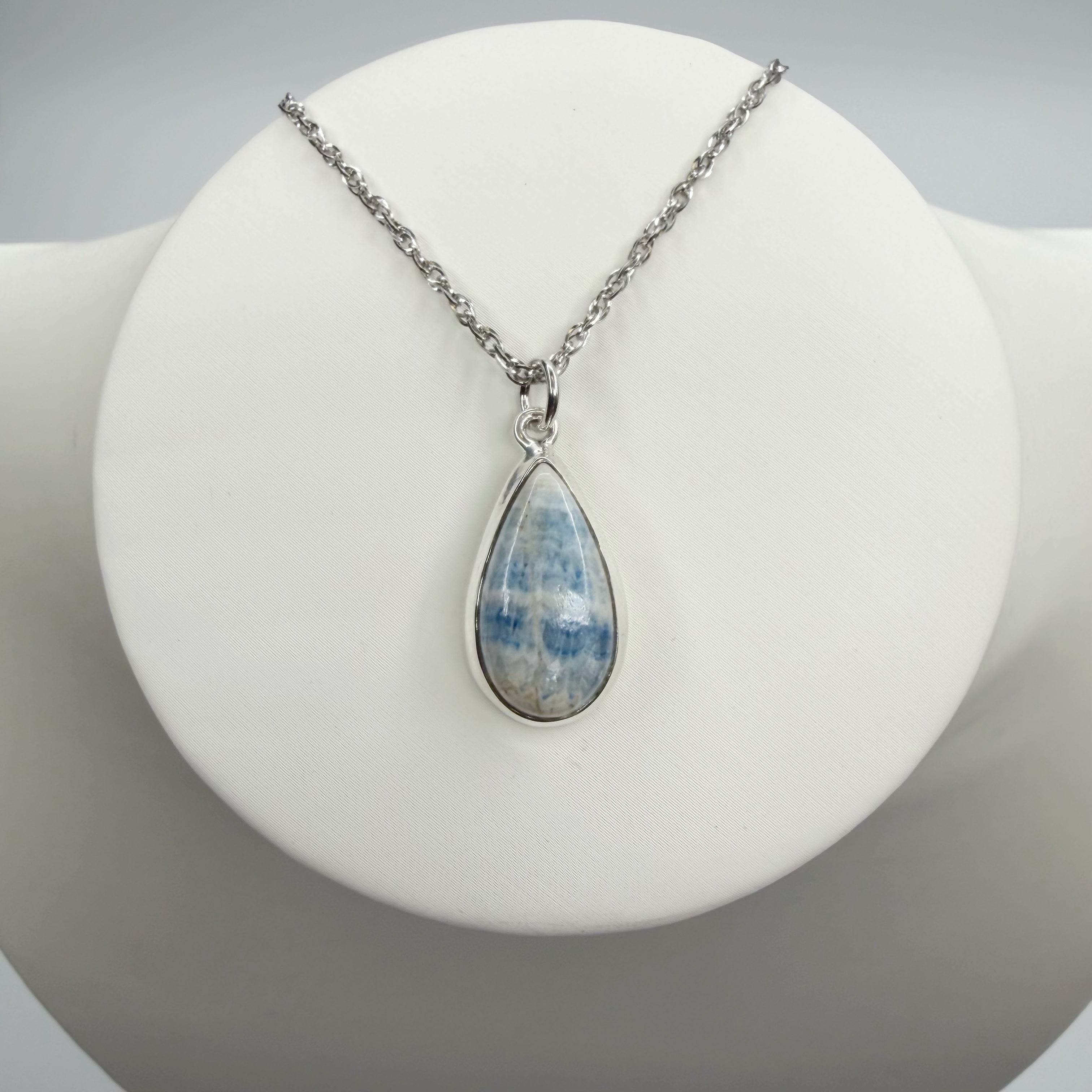 Ciondolo Scheelite Argento 925 - a Goccia