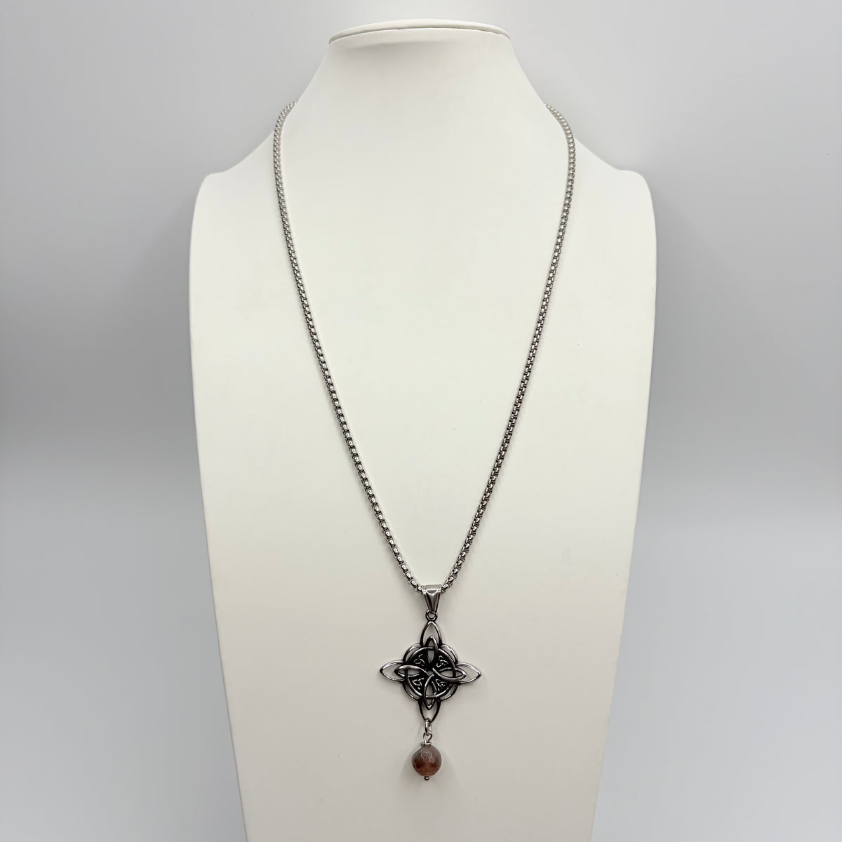 Collana Occhio di Shiva e Nodo della Strega: protezione da malocchio e invidia