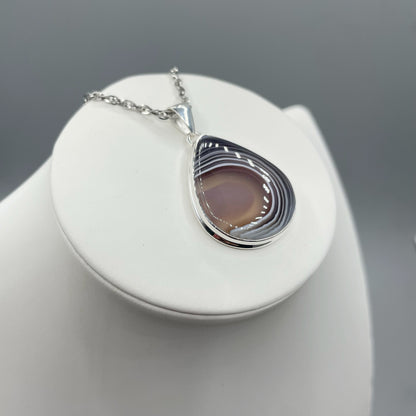 Ciondolo Occhio di Shiva a Goccia - Argento 925