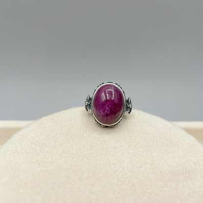 Anello Triumph - Radice di Rubino e Argento 925