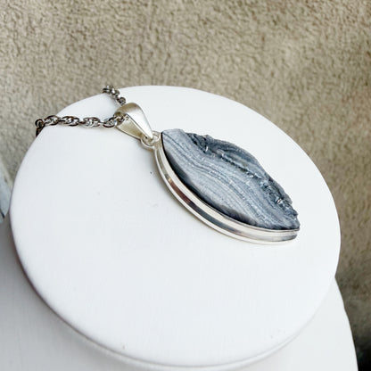 Ciondolo Desert Druzy Argento 925