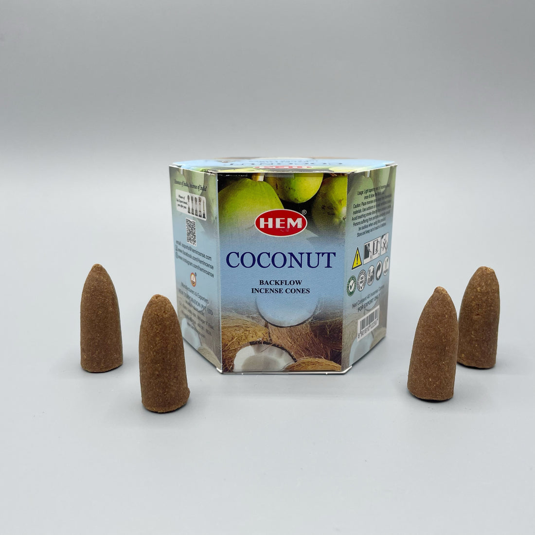 Incenso a coni backflow - Cocco
