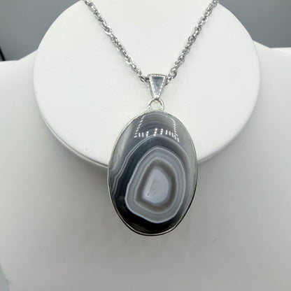 Ciondolo Occhio di Shiva Argento 925 - Ovale