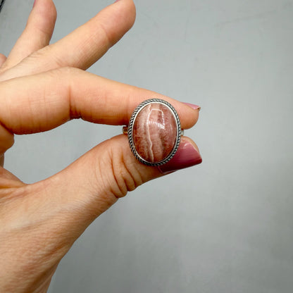 Anello Rodocrosite - Argento 925