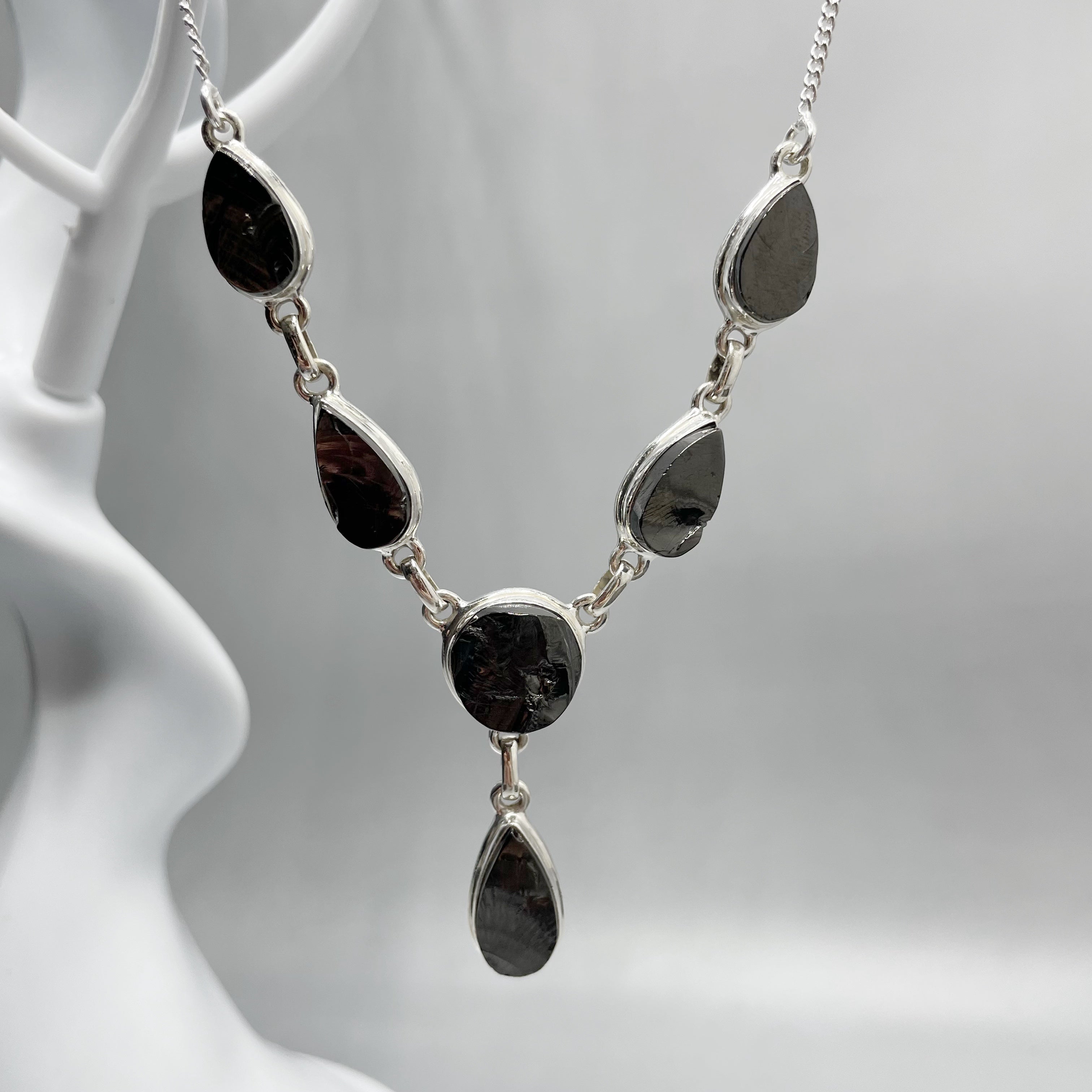 Collana Shungite Argento 925