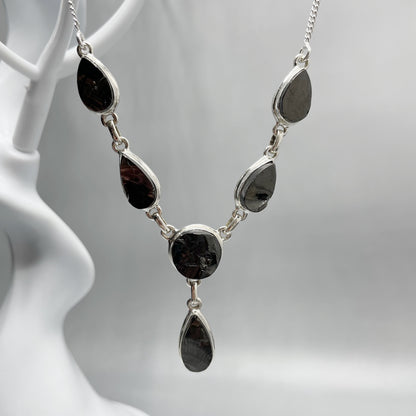 Collana Shungite Argento 925