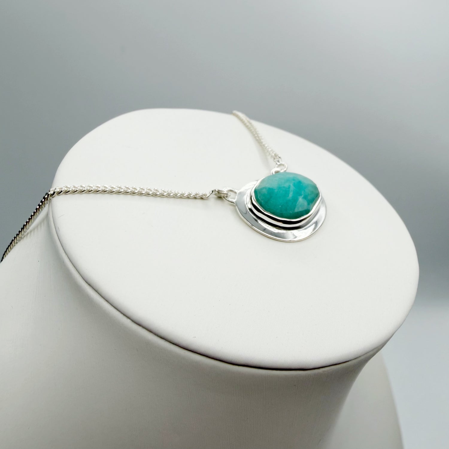 Collana Amazzonite - Argento 925