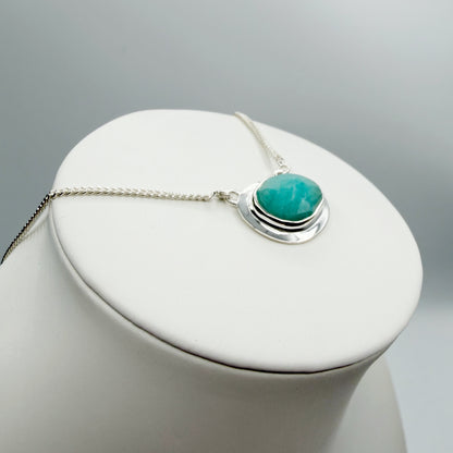 Collana Amazzonite - Argento 925