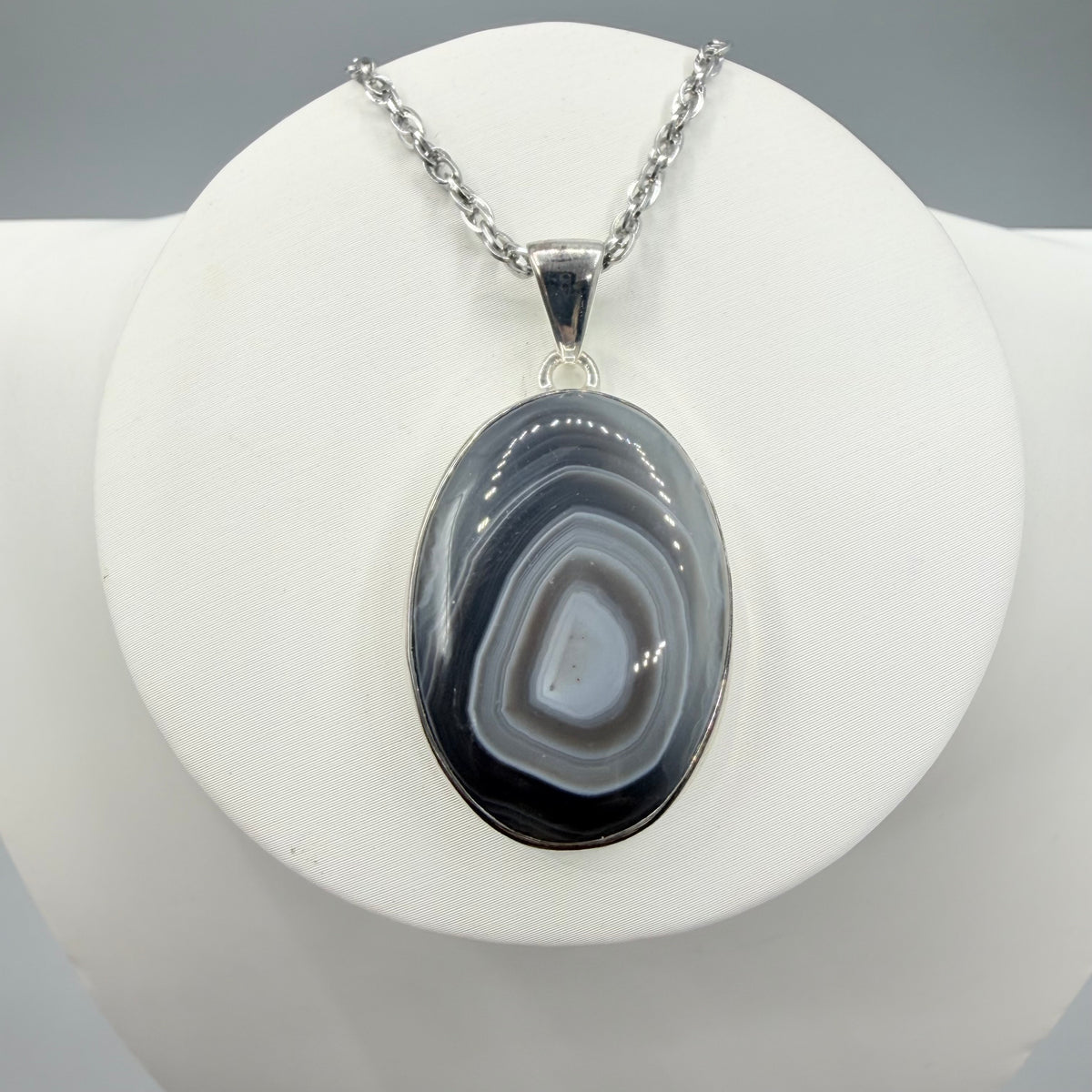Ciondolo Occhio di Shiva Argento 925 - Ovale