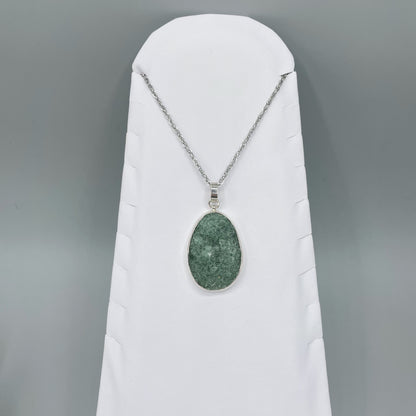 Ciondolo Drusa di Fluorite - Argento 925