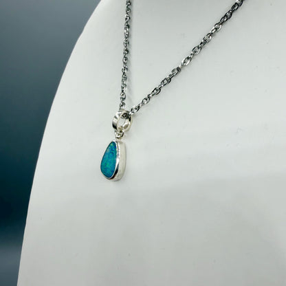 Ciondolo Opale Australiano - Argento 925