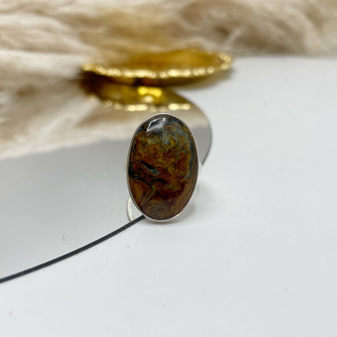 Anello Pietersite - Argento 925