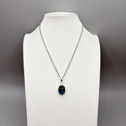 Ciondolo Labradorite Argento 925