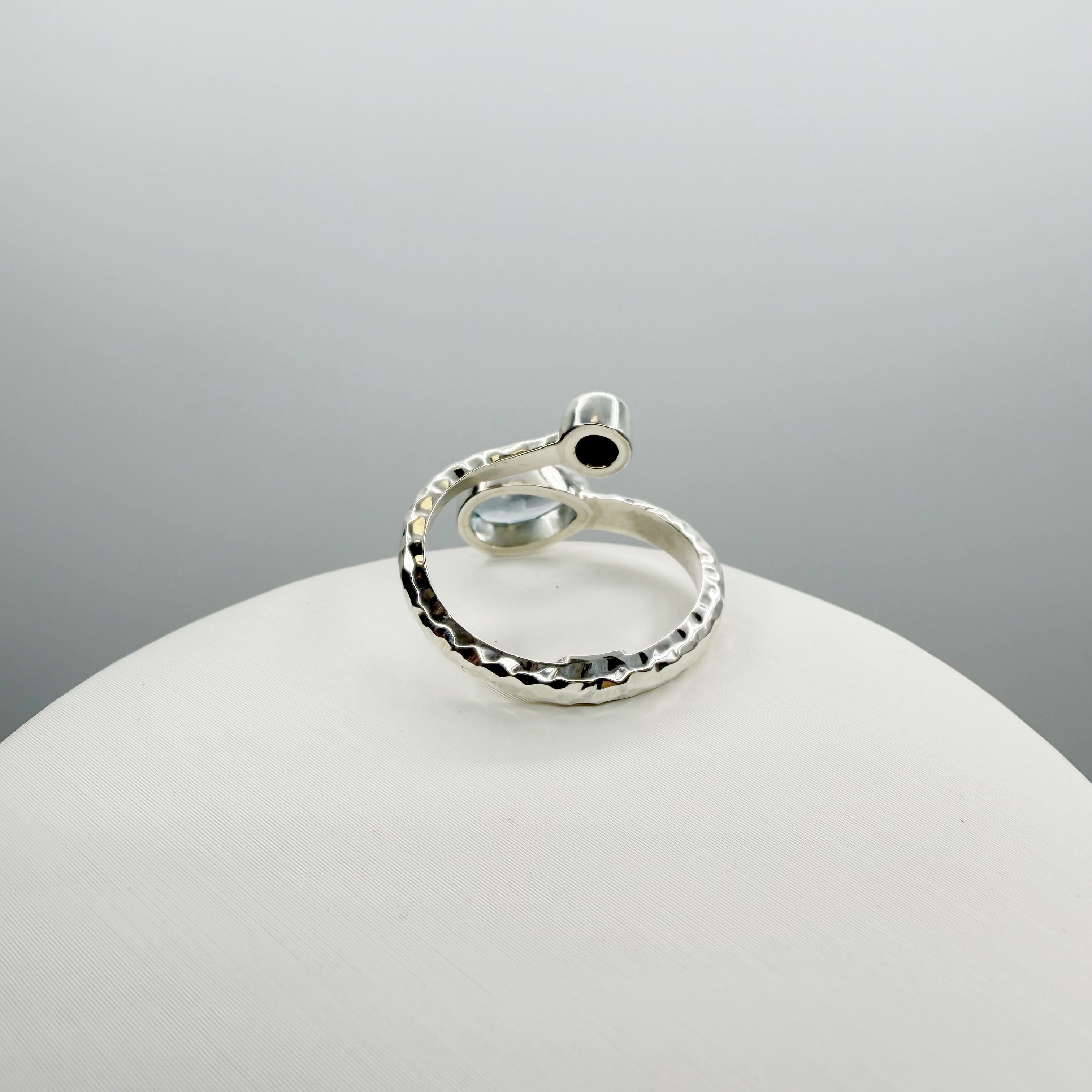Anello Topazio e Opale Australiano - Argento 925