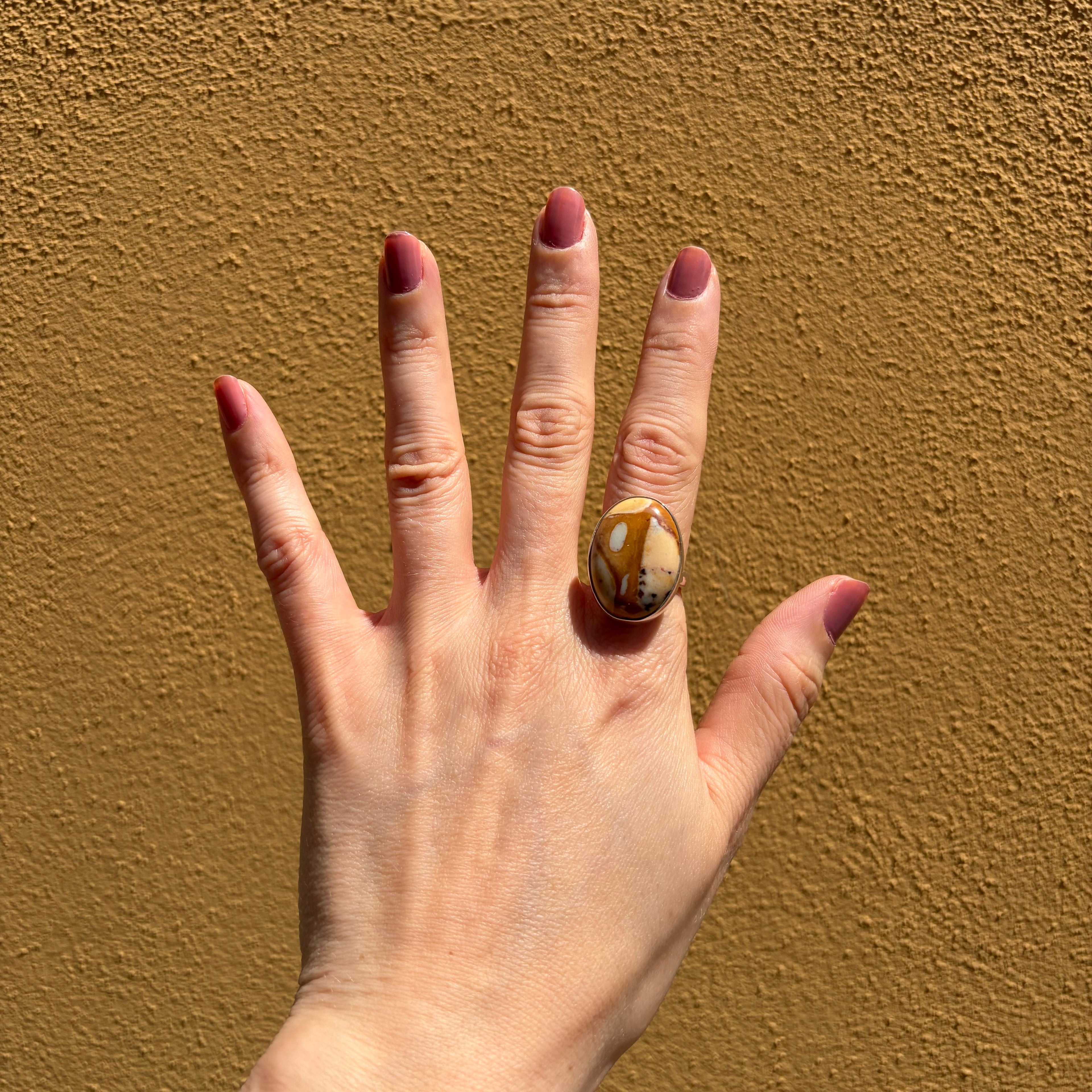 Anello Diaspro Argento 925