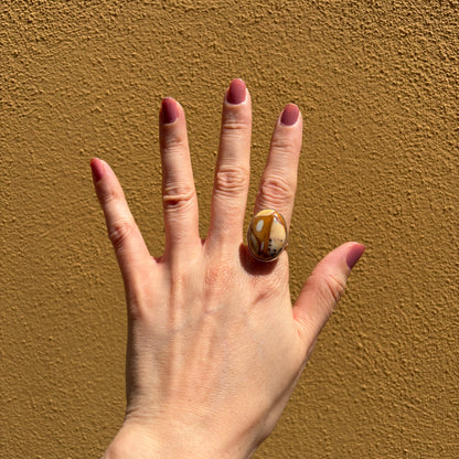 Anello Diaspro Argento 925