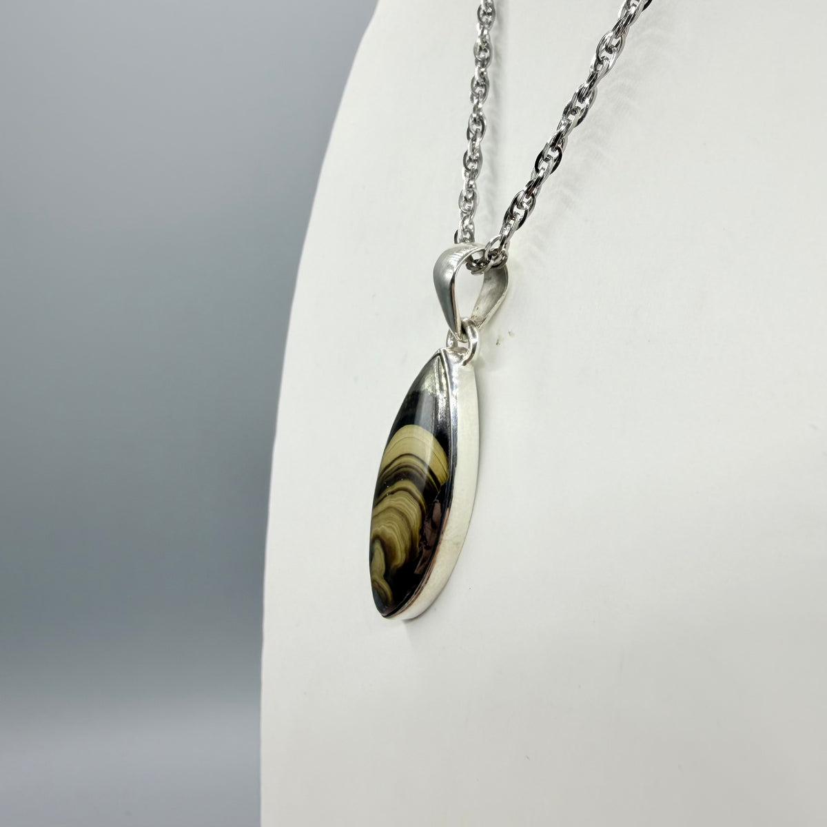 Ciondolo Schalenblende Argento 925
