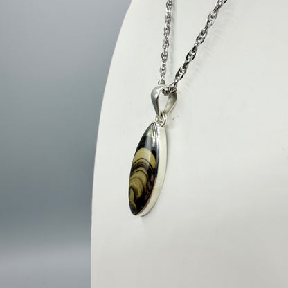 Ciondolo Schalenblende Argento 925