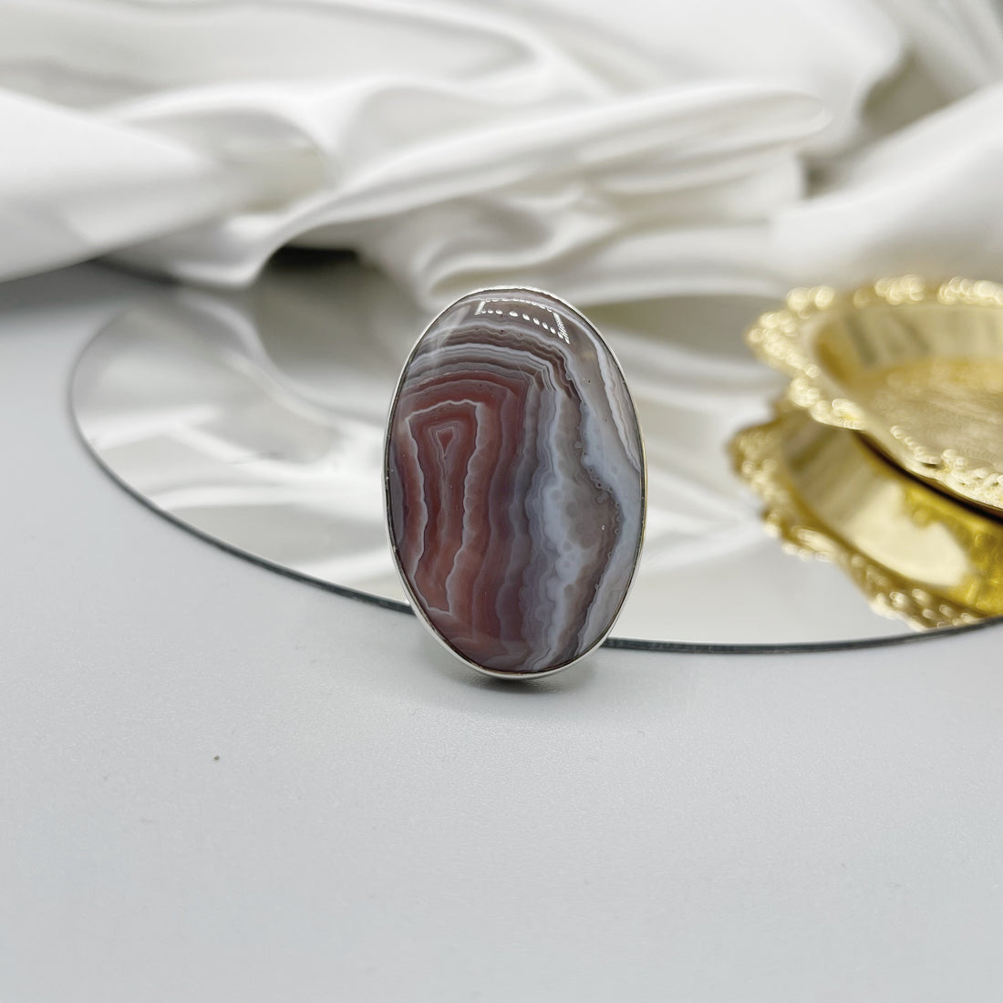 Anello Occhio di Shiva - Argento 925 - Ovale