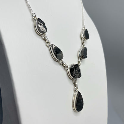 Collana Shungite Argento 925