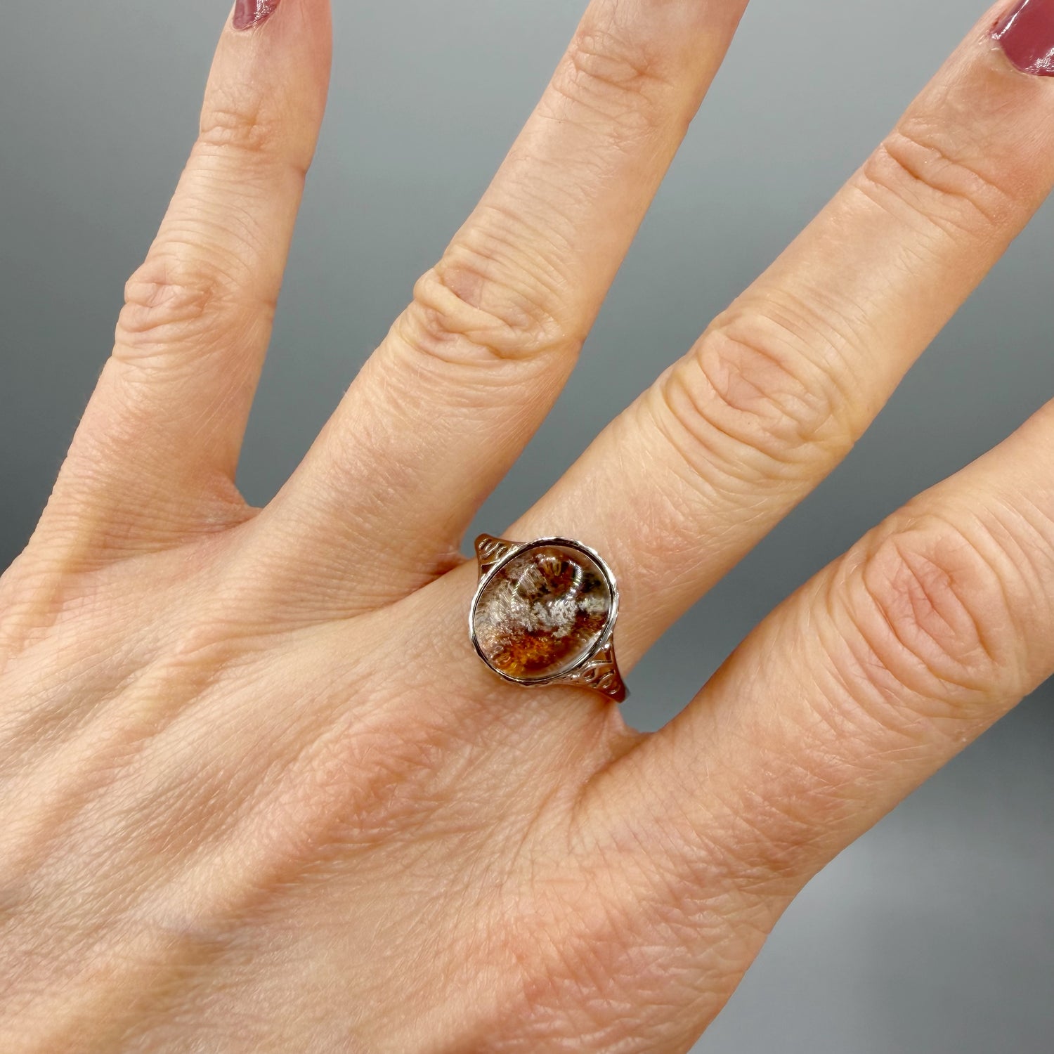 Anello Quarzo Garden e Argento 925