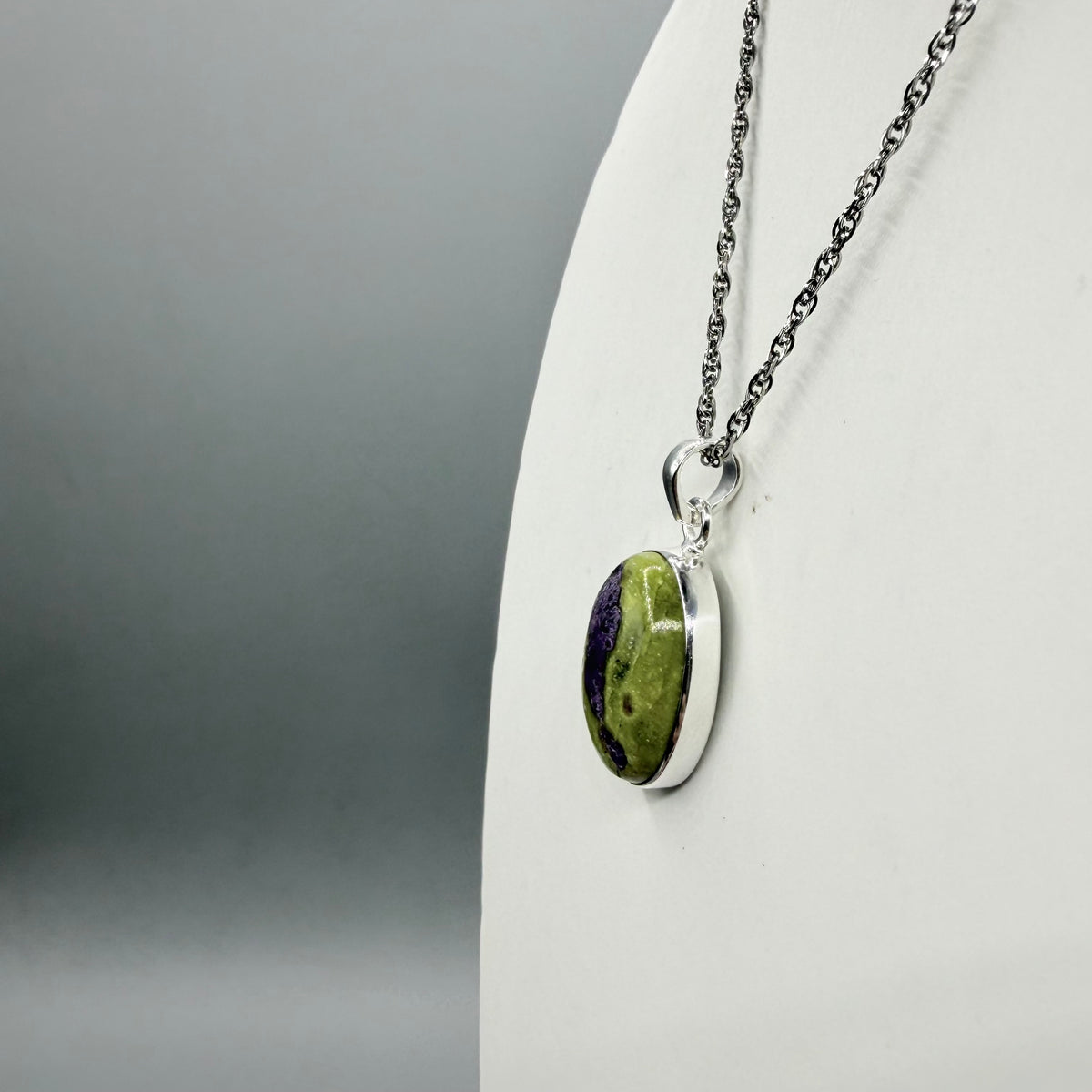 Ciondolo Atlantisite Argento 925 - Ovale