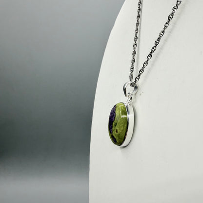 Ciondolo Atlantisite Argento 925 - Ovale