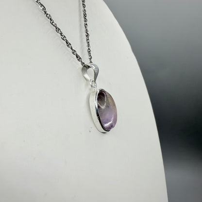 Ciondolo Ametrino e Argento 925 - Ovale