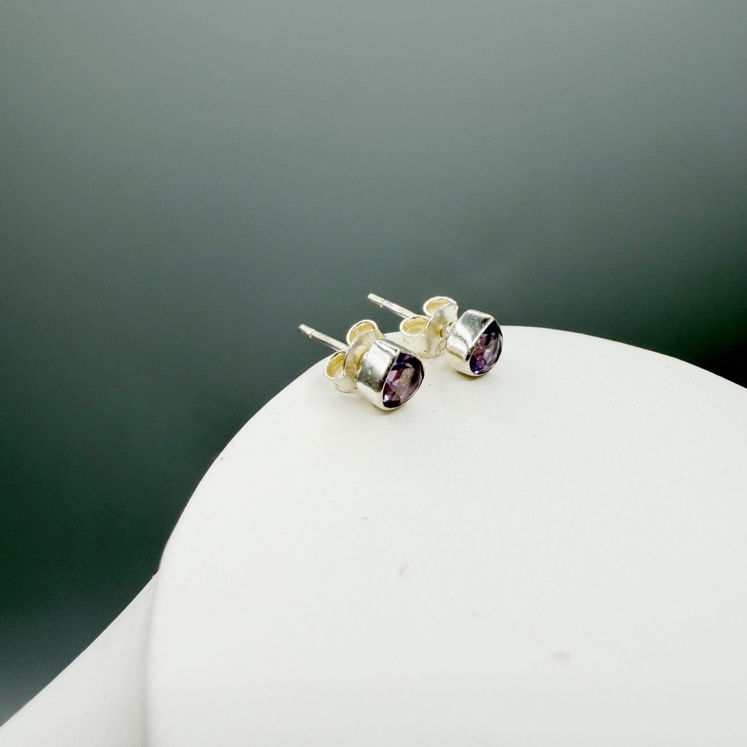 Orecchini a Lobo Ametista - Argento 925