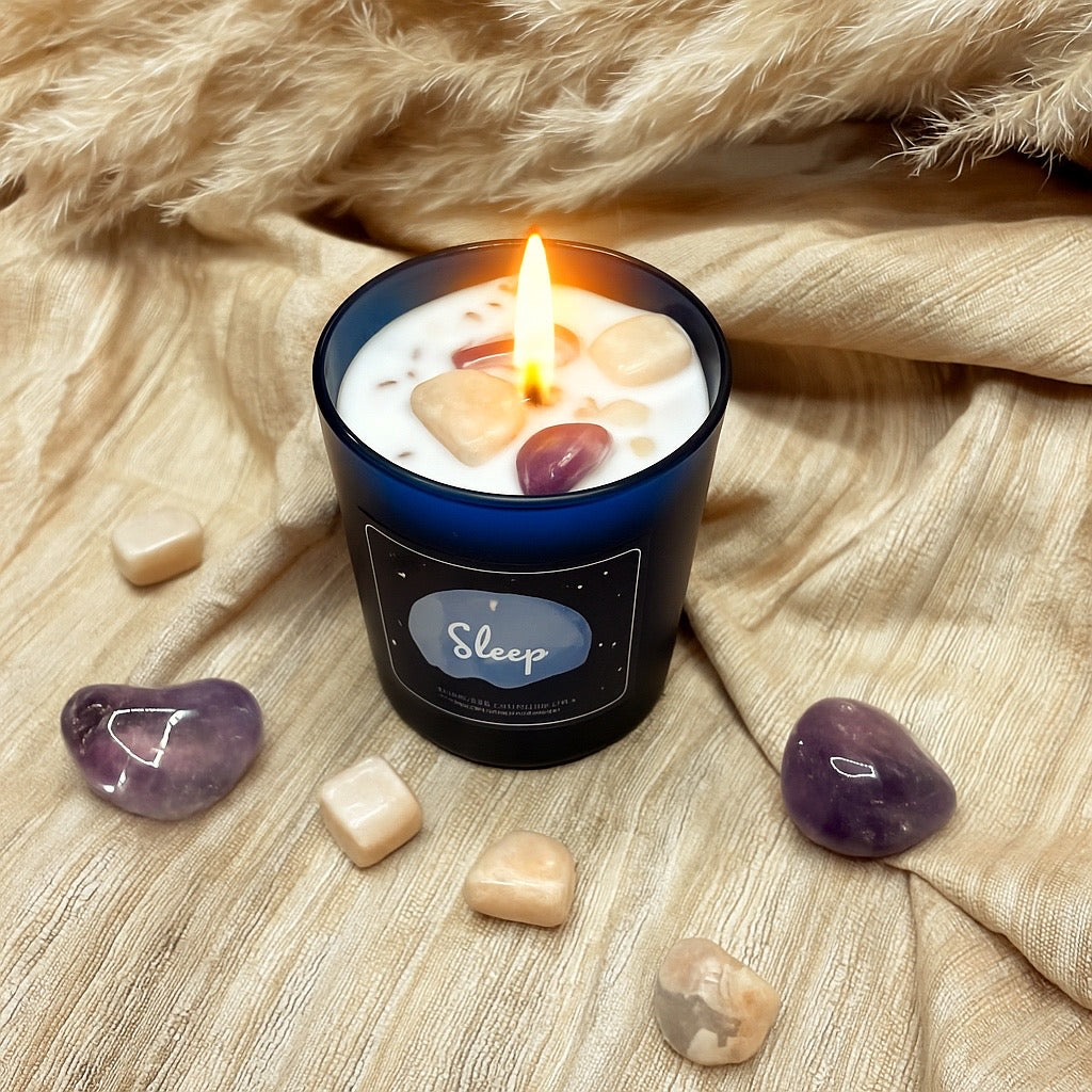 Candela Sonni Tranquilli - Ametista e Pietra di Luna - GRANDE