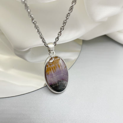 Collana In Argento Sterling 925 Naturale Con 7 Chakra - Foto 11