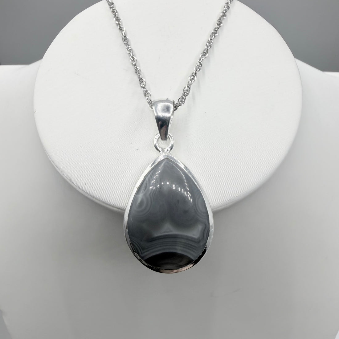Ciondolo Occhio di Shiva Argento 925 - a Goccia