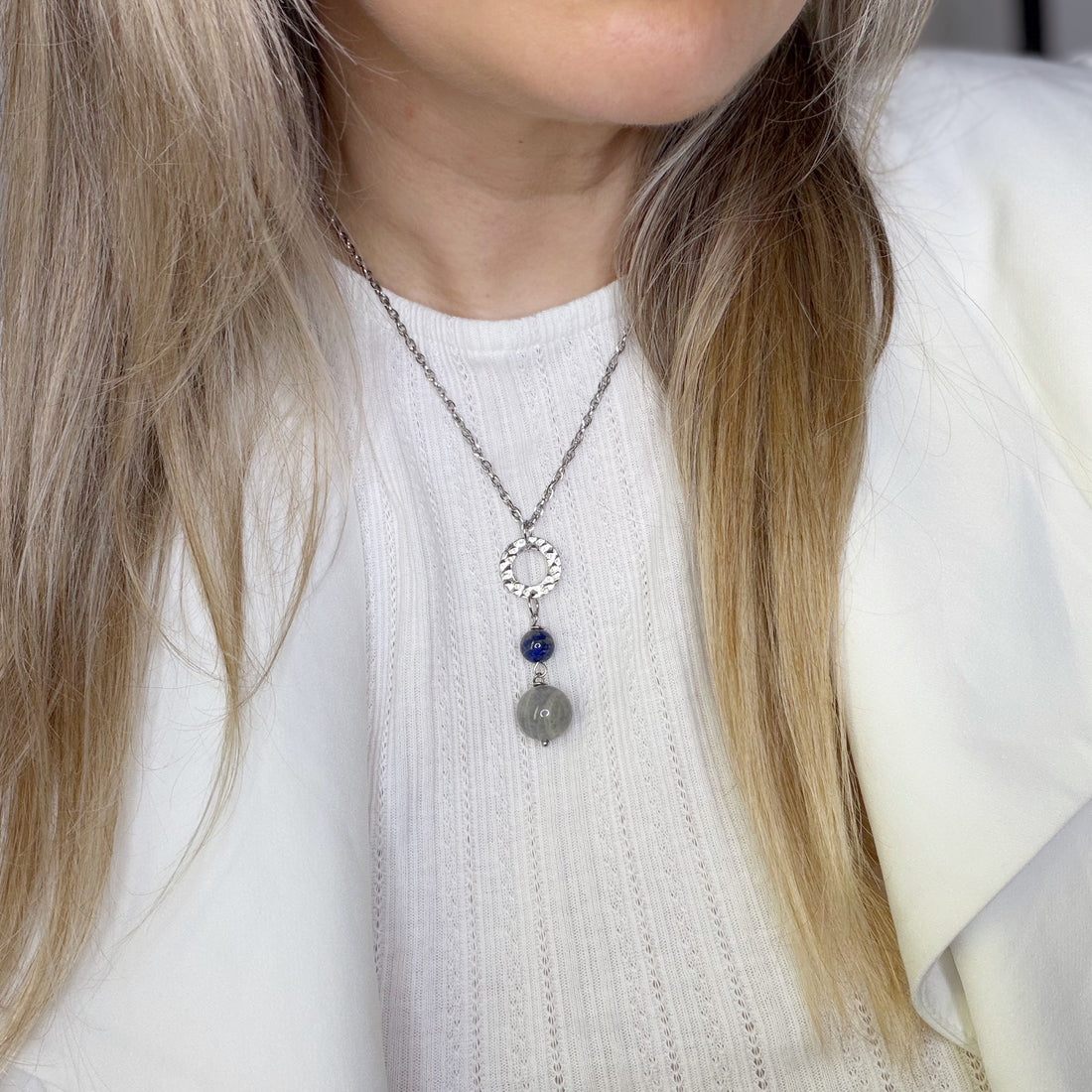 Collana della Manifestazione - Lapislazzuli e Labradorite