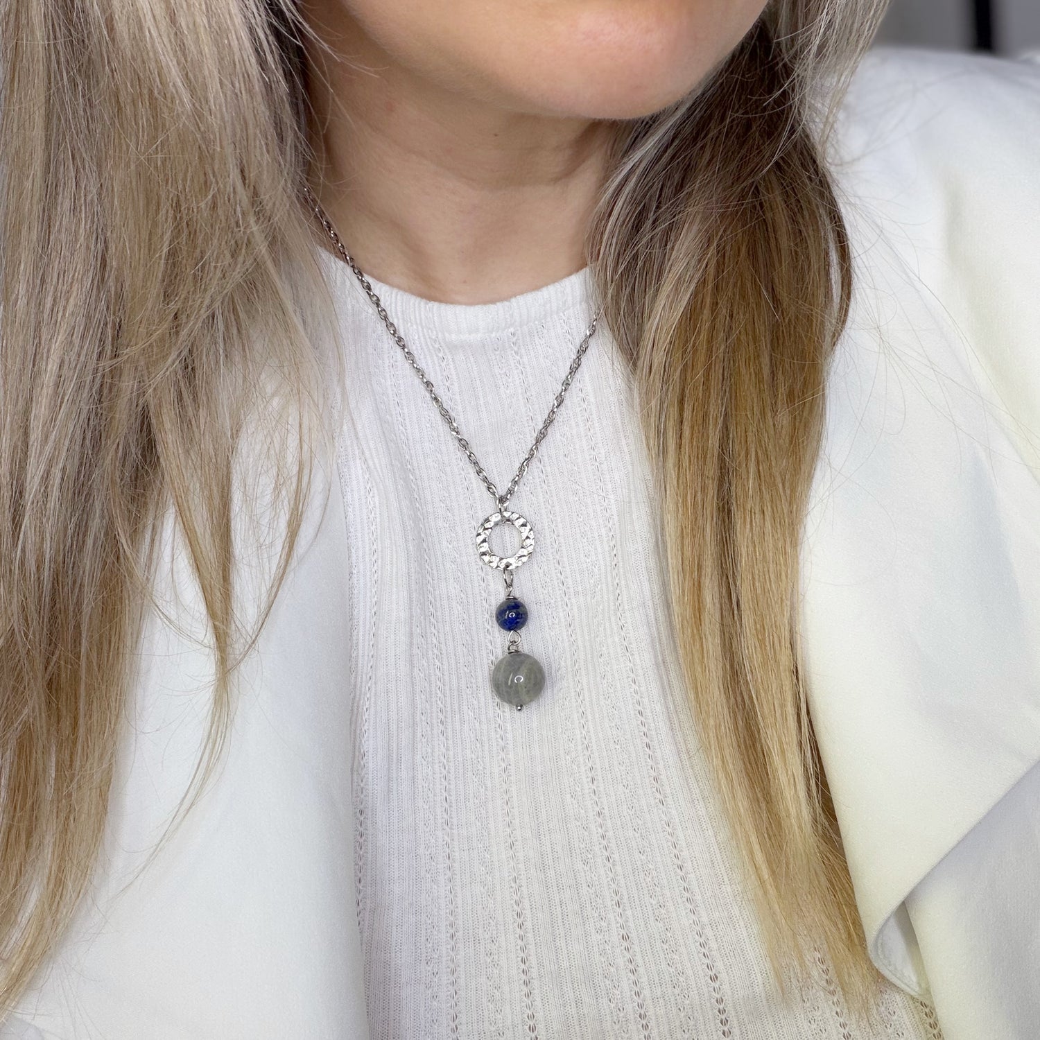 Collana della Manifestazione - Lapislazzuli e Labradorite