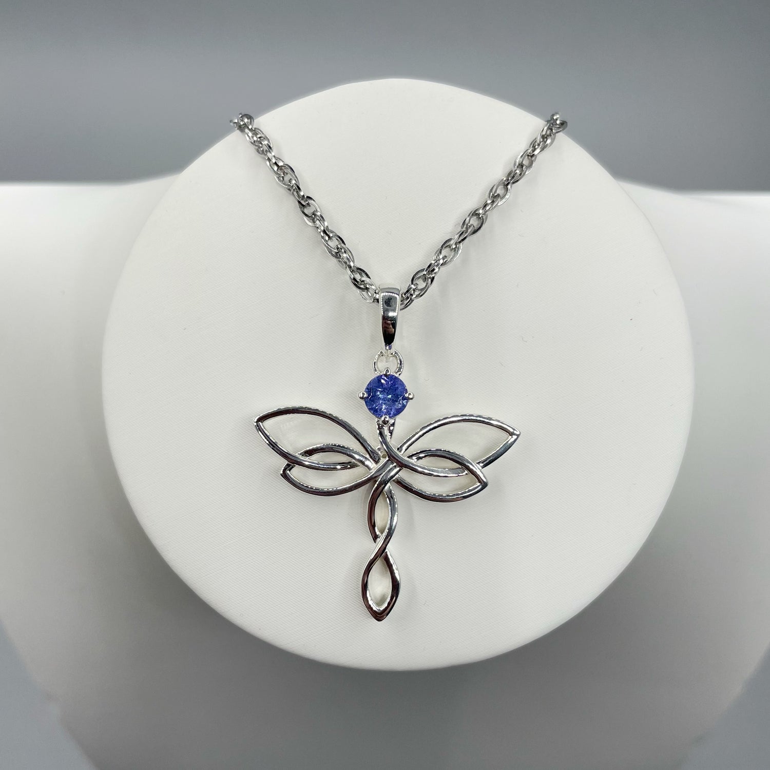 Ciondolo Tanzanite e Argento 925