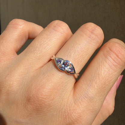 Anello Tanzanite Queen | Argento 925 - NON REGOLABILE