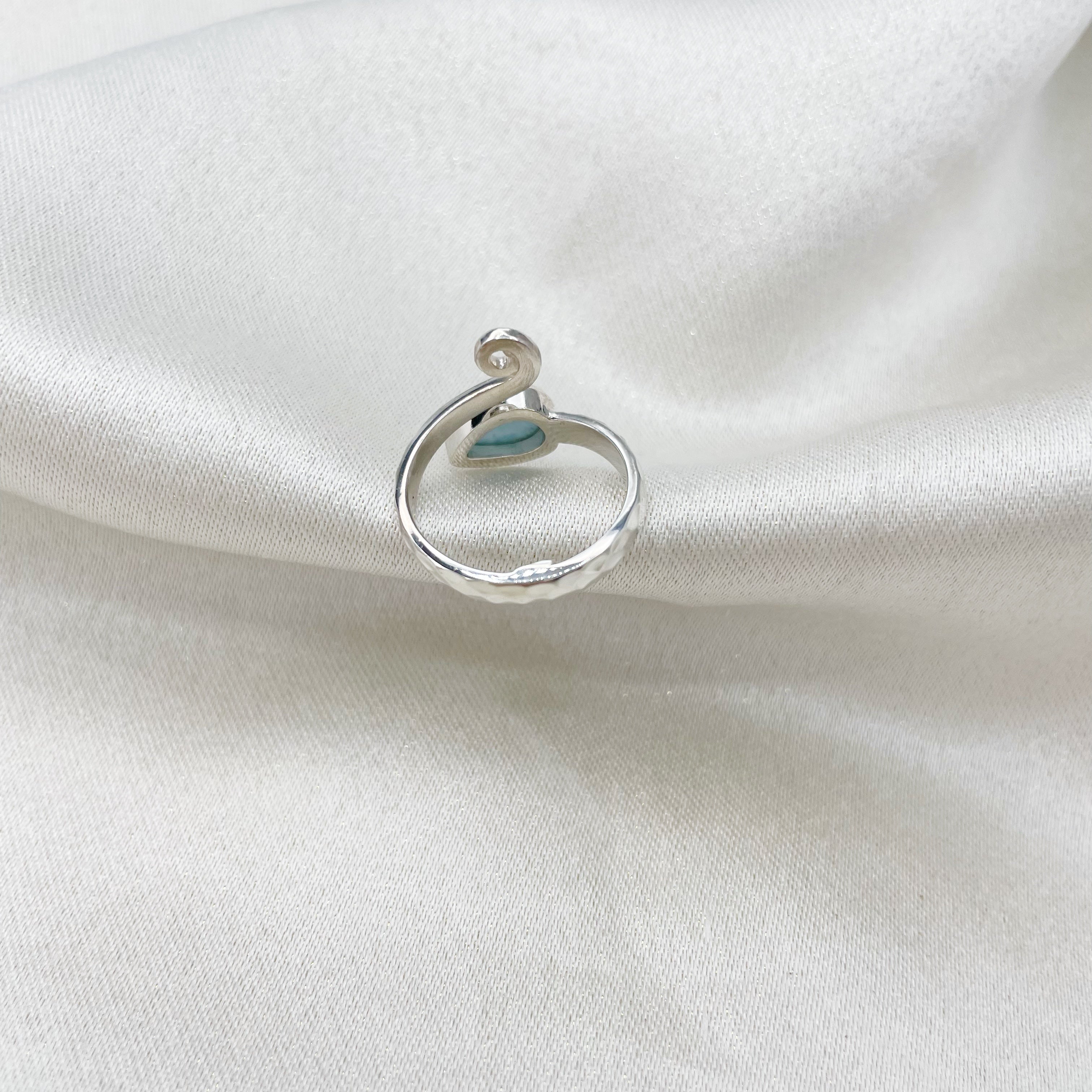 Anello Larimar e Argento 925