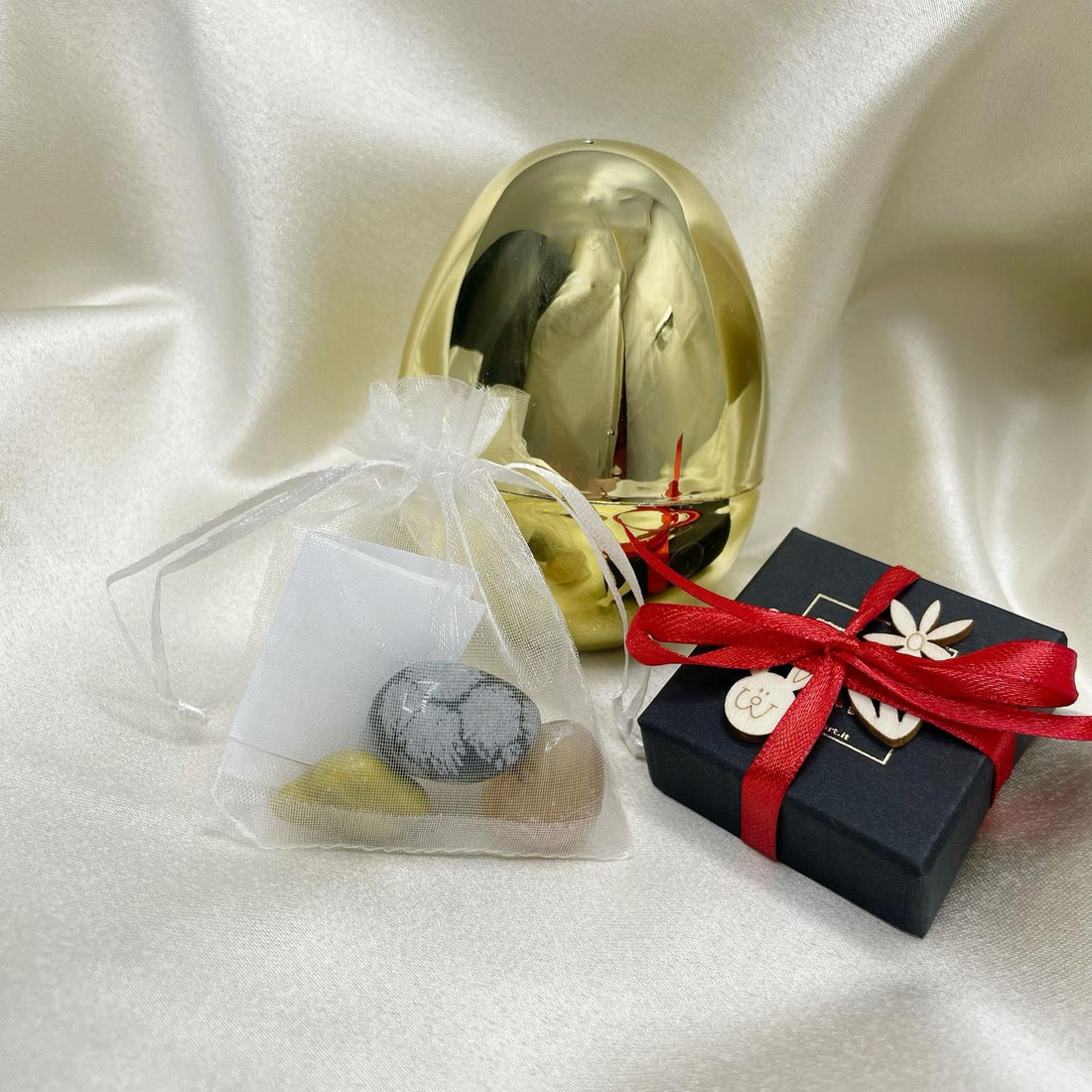 Uovo di Pasqua con Sorpresa - Bracciale e cristalli