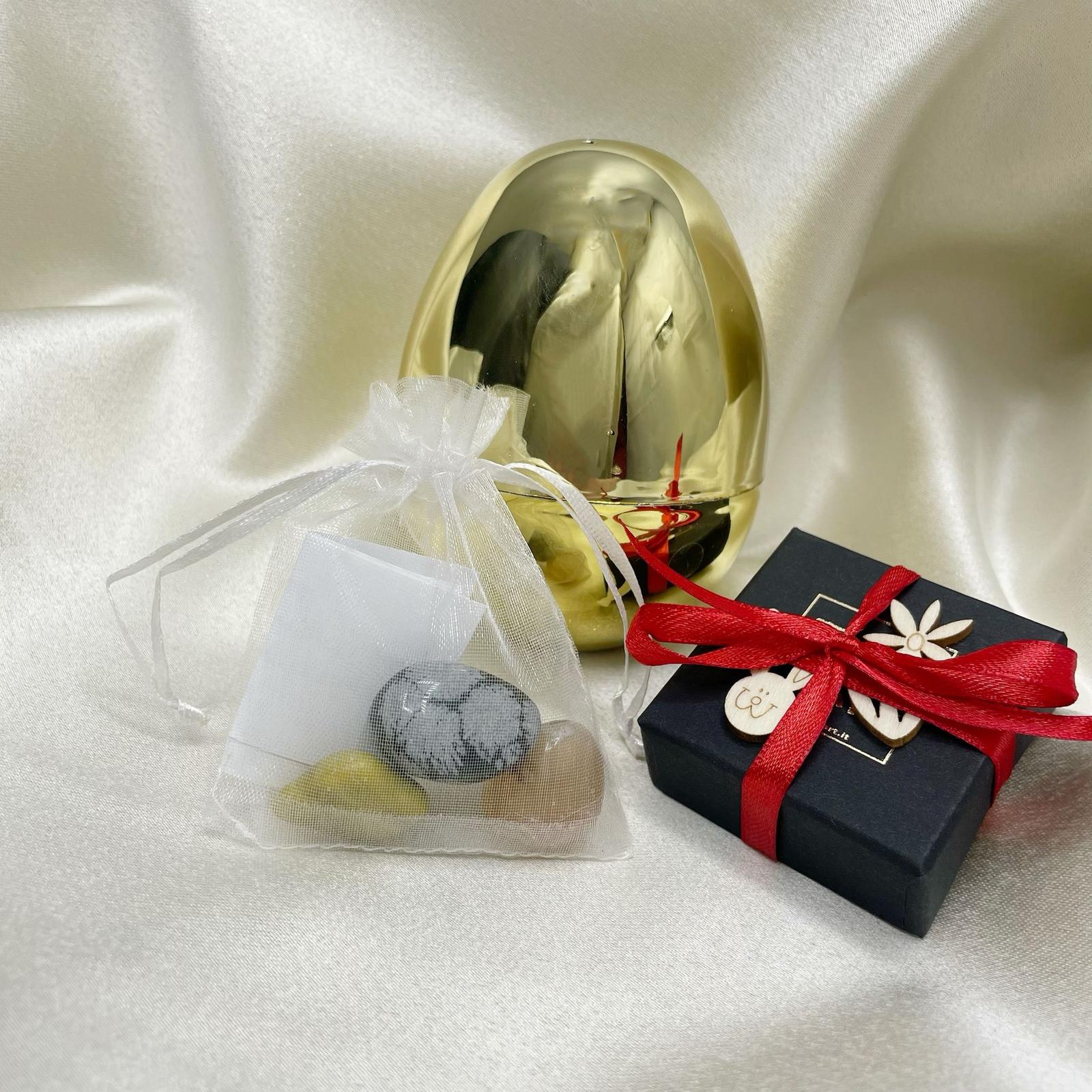 Uovo di Pasqua con Sorpresa - Bracciale e cristalli